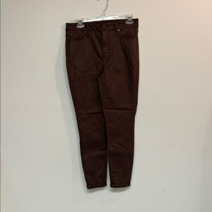 Simply Vera Vera Wang Men's Dark Brown Skinny Jeans